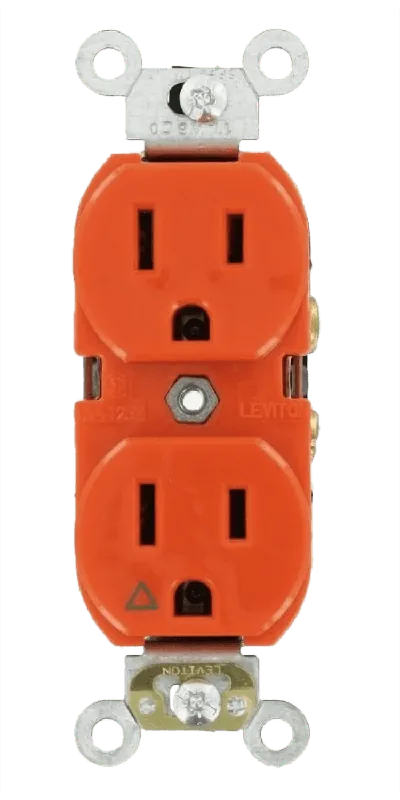 Leviton 5362-IG Duplex Receptacle 20-Amp, 125 Volt