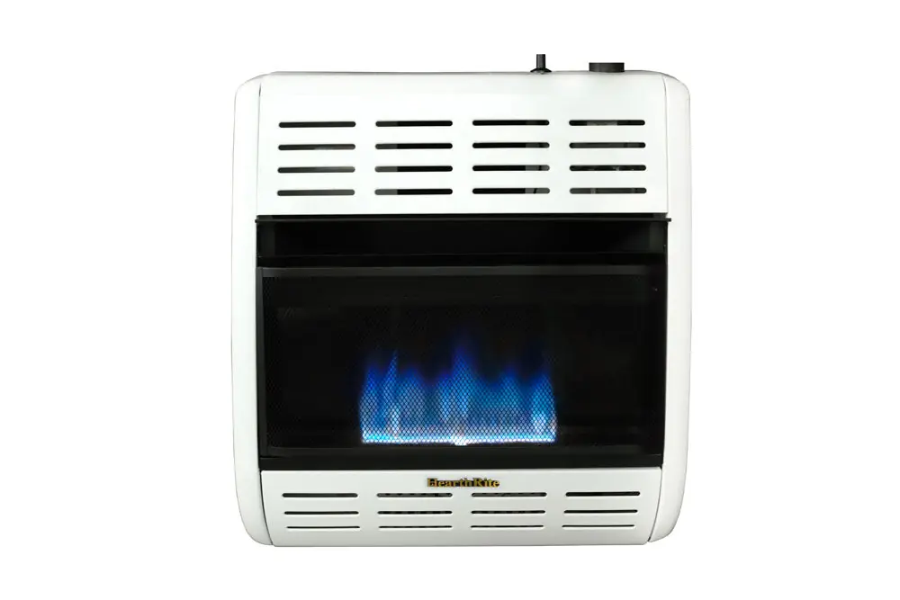 Hearthrite HBW20TL Blue Flame Vent Free Gas Heater 20000 BTU with Thermostat - Liquid Propane