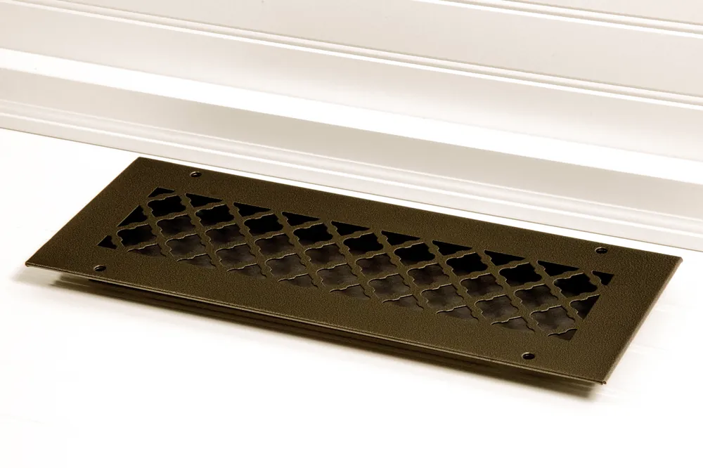 SteelCrest BTU14X4RORBH Fixed Return Grille 14x4 Oil-rubbed Bronze