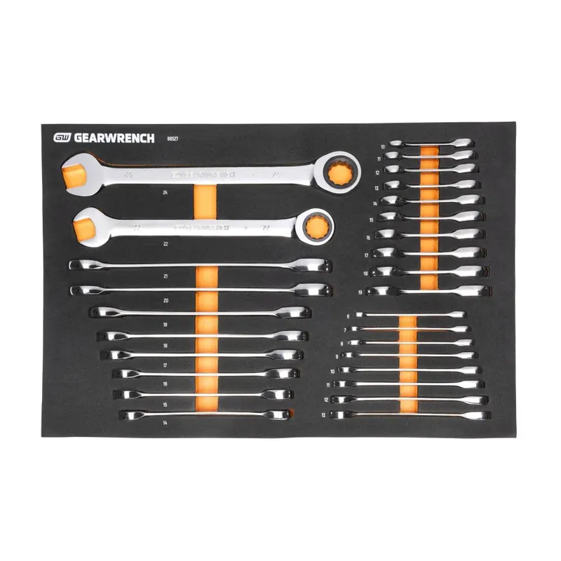 Gearwrench 86527 Modset 28pc Mm 72t Rw Std/Stubby Set