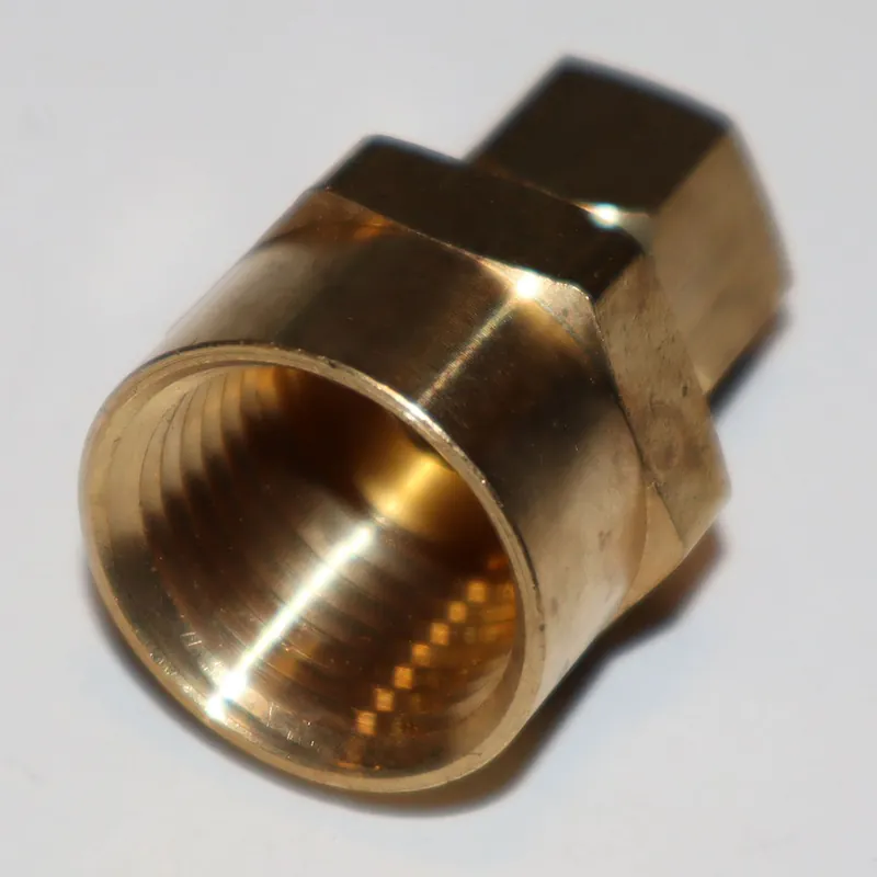 Holyoke Fittings W66-8-68 Straight Adapter 3/8 in Compression x 1/2 in FNPT