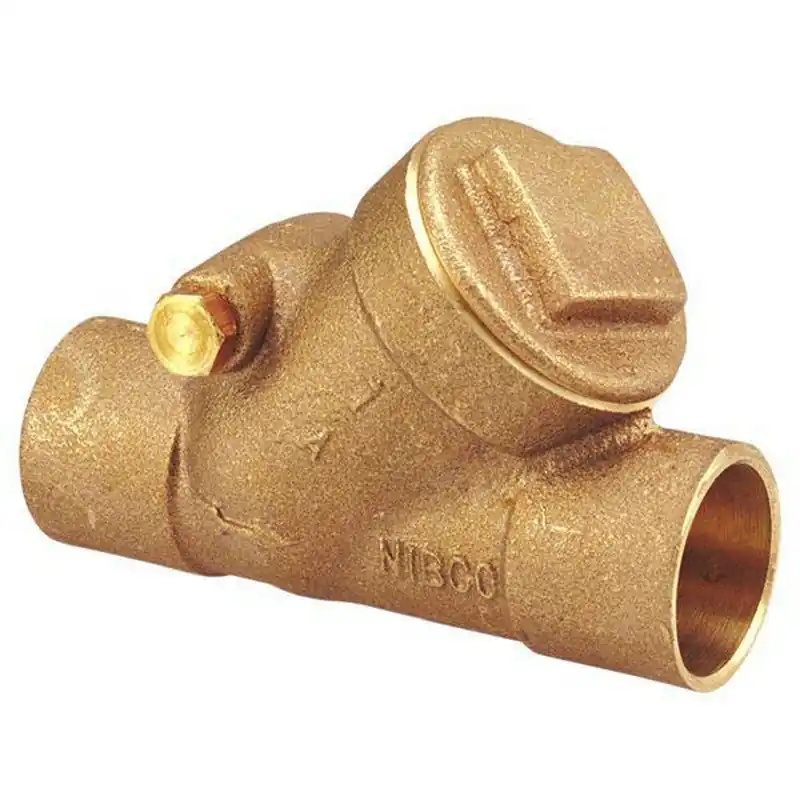 Nibco S-413Y 1 1 Bronze Solder Check Valve 1-1/2 in