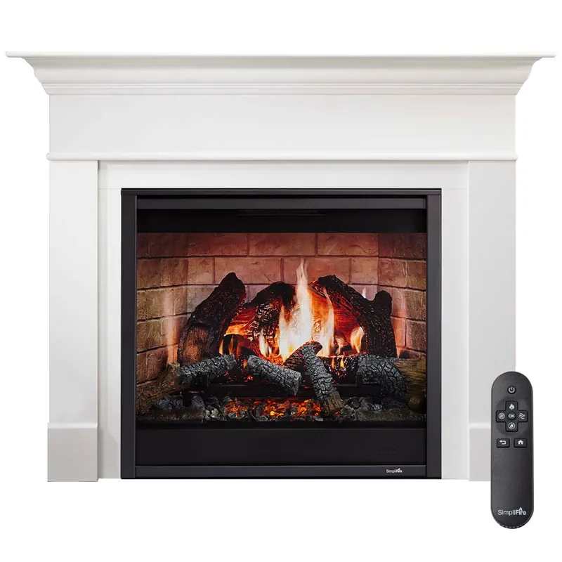Simplifire MK-WS-INC-36 Wescott Mantel Kit for Inception Electric Fireplace