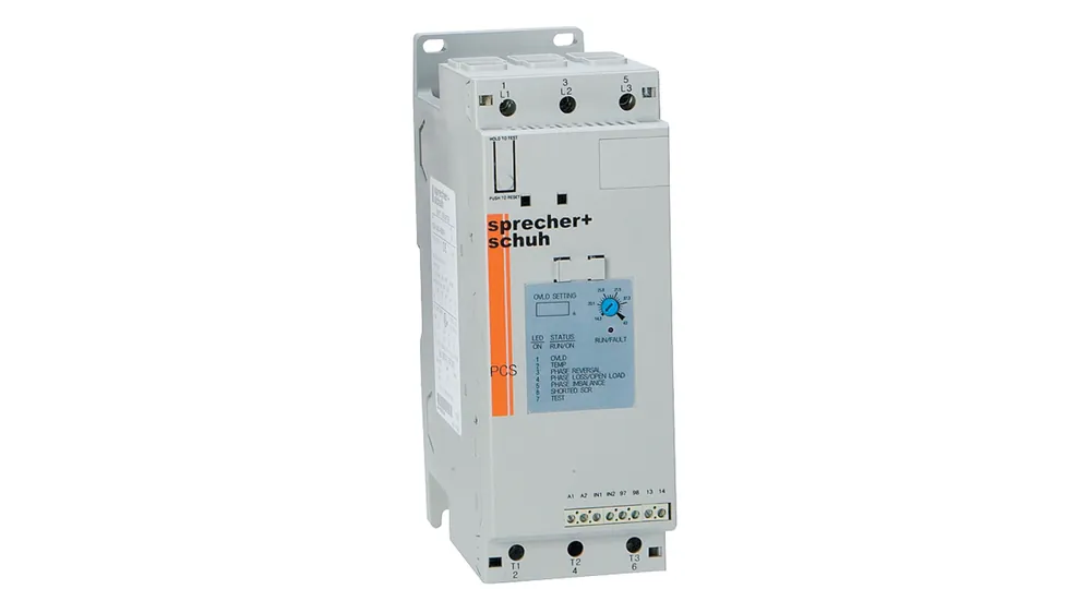 Sprecher + Schuh PCS-085-600V SOFTSTR 85A 600V 100-240VAC