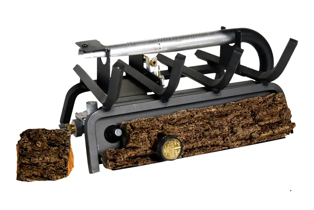Rh Peterson VO8E-24 Valley Oak Real Fyre 24 inches Vent-Free Gas Log Set with G8E Series Burner VO8E-24