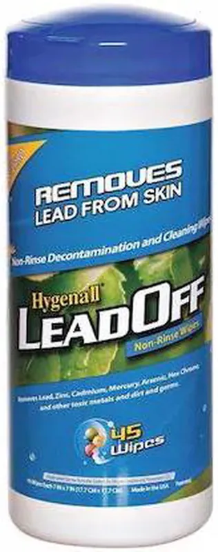 Hygenall 45NRCN Lead Removing Wipes 45 Wipes per Container (PK12)