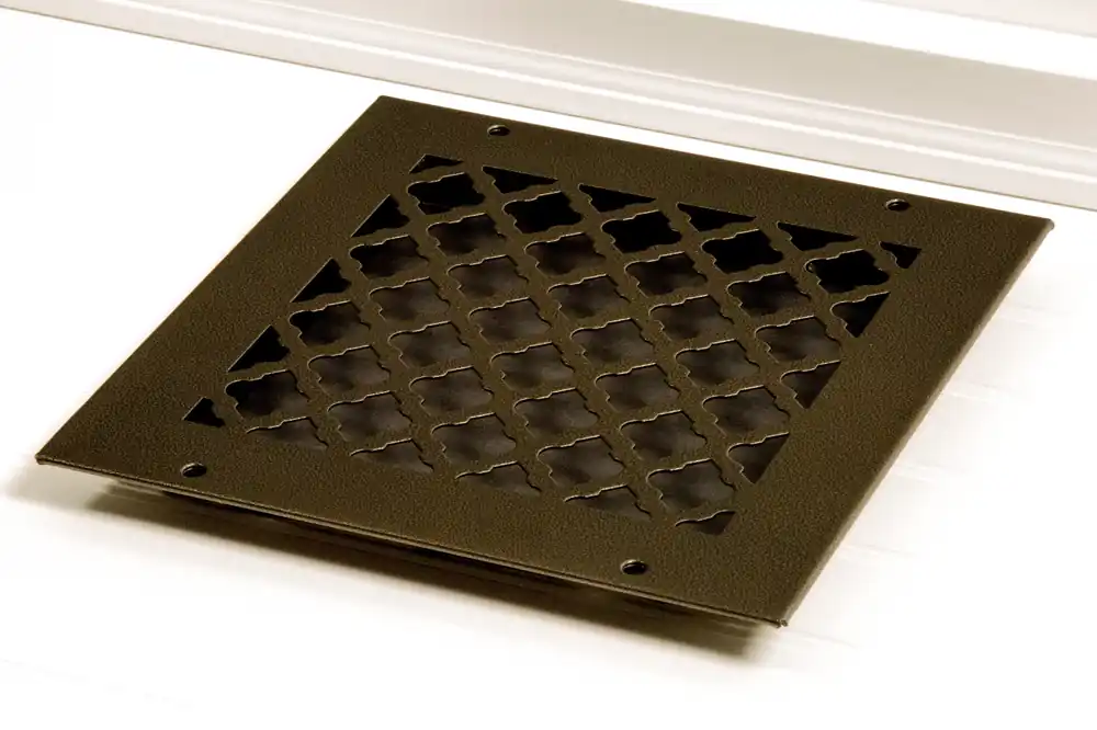 SteelCrest BTU8X8RORBH Fixed Return Grille 8x8 Oil-rubbed Bronze
