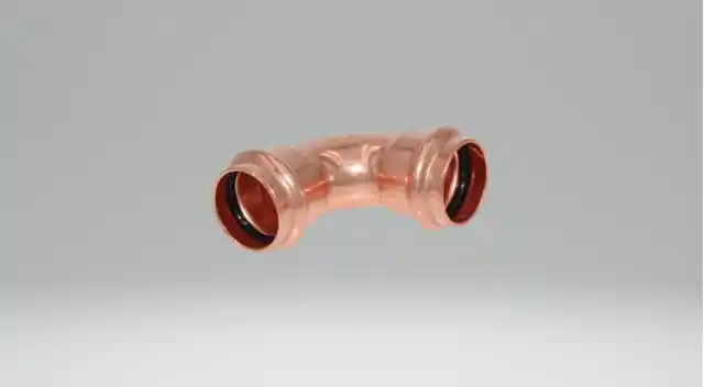 Mueller Streamline press-pf01647 Copper Press 90 Elbow 1 in