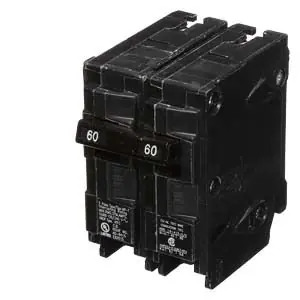 Eaton siemens-q260 Double Pole Circuit Breaker 60 Amp