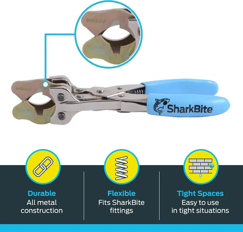 Sharkbite PROD3810 Pro Push to Connect Disconnect Tool 3/8 Inch to 1 Inch