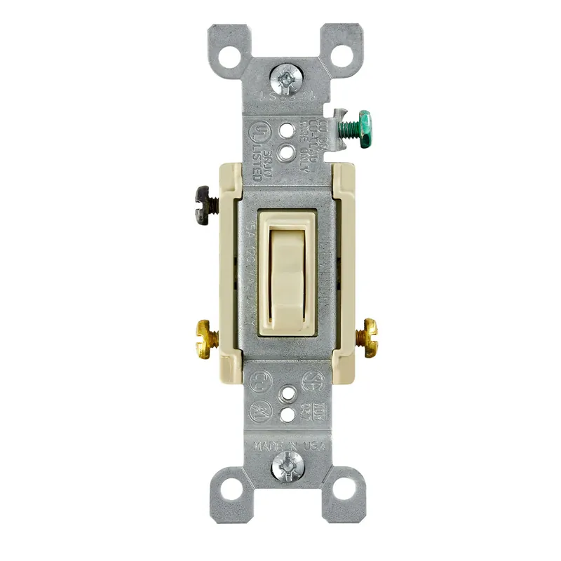 Leviton 1453-2I ac quiet toggle switch 120 VAC, 15 amp