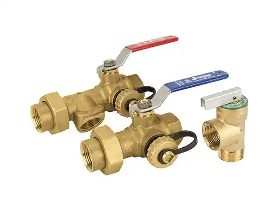 Jomar Valve jomar-810-504g 3-way Ball Valve 3/4 in Brass