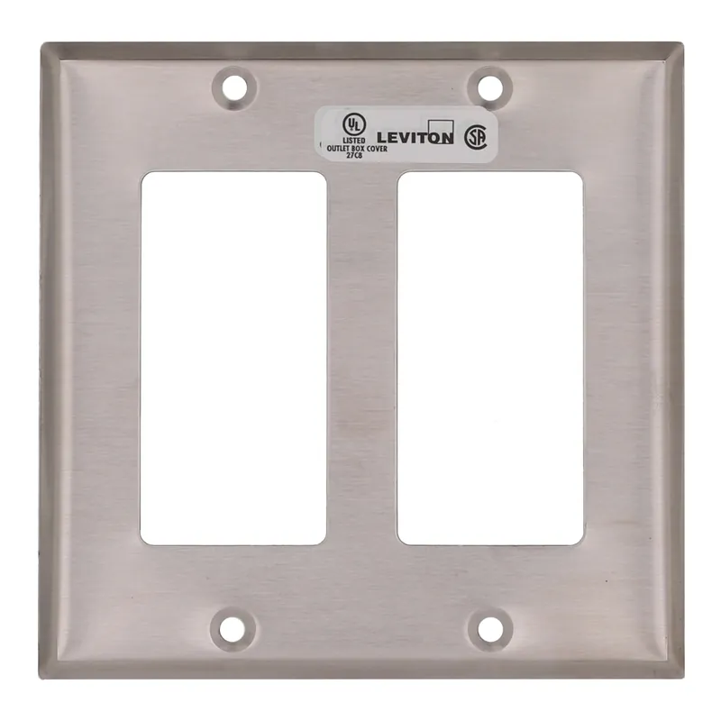 Leviton 84409-40 2-Gang Decora/GFCI Device Decora Wallplate Device Mount