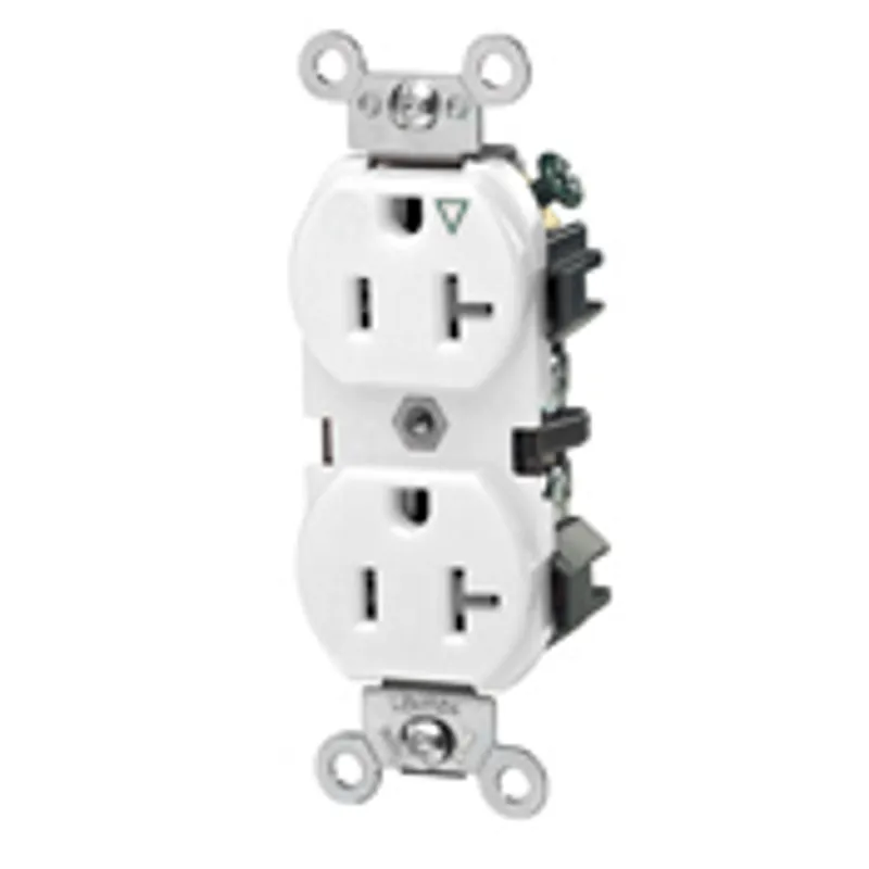 Leviton 5362-IGW Industrial Series Heavy Duty Specification Grade Duplex Receptacle