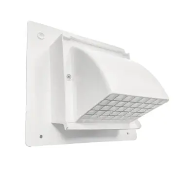 Builders Best 1001WC401S WC Wall Caps Intake/Exhaust Wall Cap Vents 4 inches Dia. WC401S
