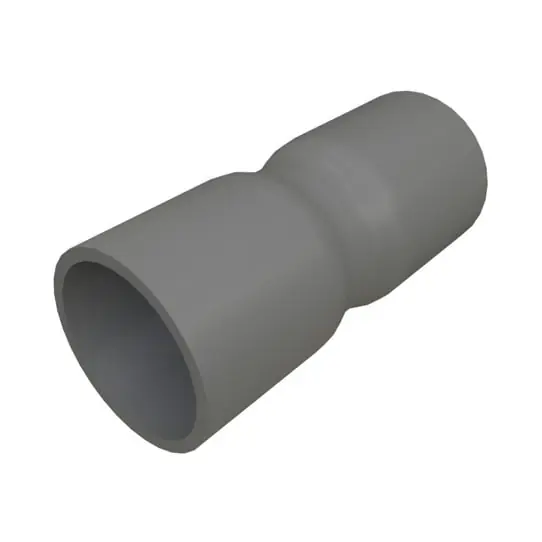 Atkore 895126 Allied Tube & Conduit Fabricated Longline Swedge Coupling, 3 in, PVC