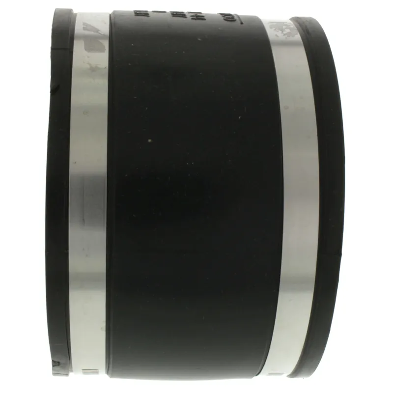 Fernco 1001-44 Flexible Pvc Coupling 4 in X 4 in Clay Dwv