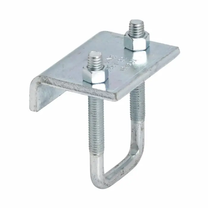 Eaton B-Line B441-22ZN Beam Clamp for 13/16 to 1-5/8 Inch High Channel