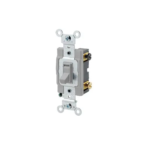 Leviton 54504-2GY AC Quiet Switch 15A 120/277V