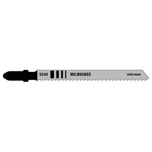 Milwaukee 48-42-5240 Jig Saw Blade 10 Tpi T-shank 4 in 5 Pack