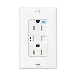Eaton eaton-wtrsgf15w Gfci Receptacle 15 Amp Tamper Resistant