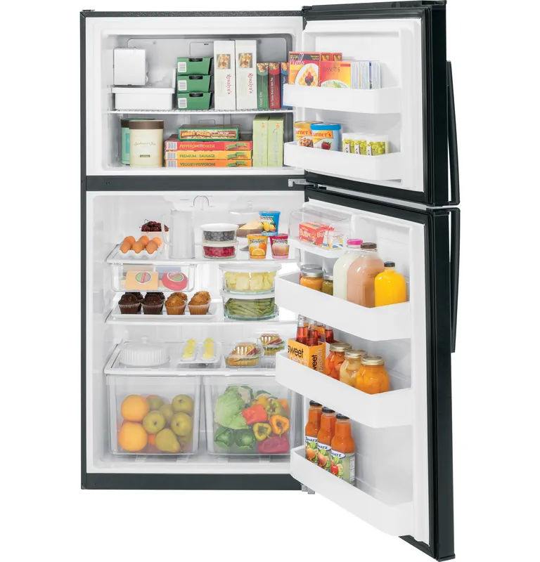 Ge Appliances GIE21GTHBB Energy Star® 21.1 Cu. Ft. Top-Freezer Refrigerator