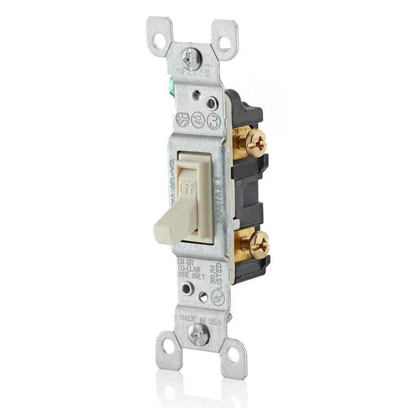 Leviton 1451-2T Toggle Switch 120 VAC, 15 A, 1/2 hp