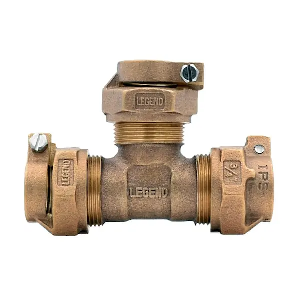 Legend Valve 313-390nl Bronze Pack Joint Ips Tee 0.75 in