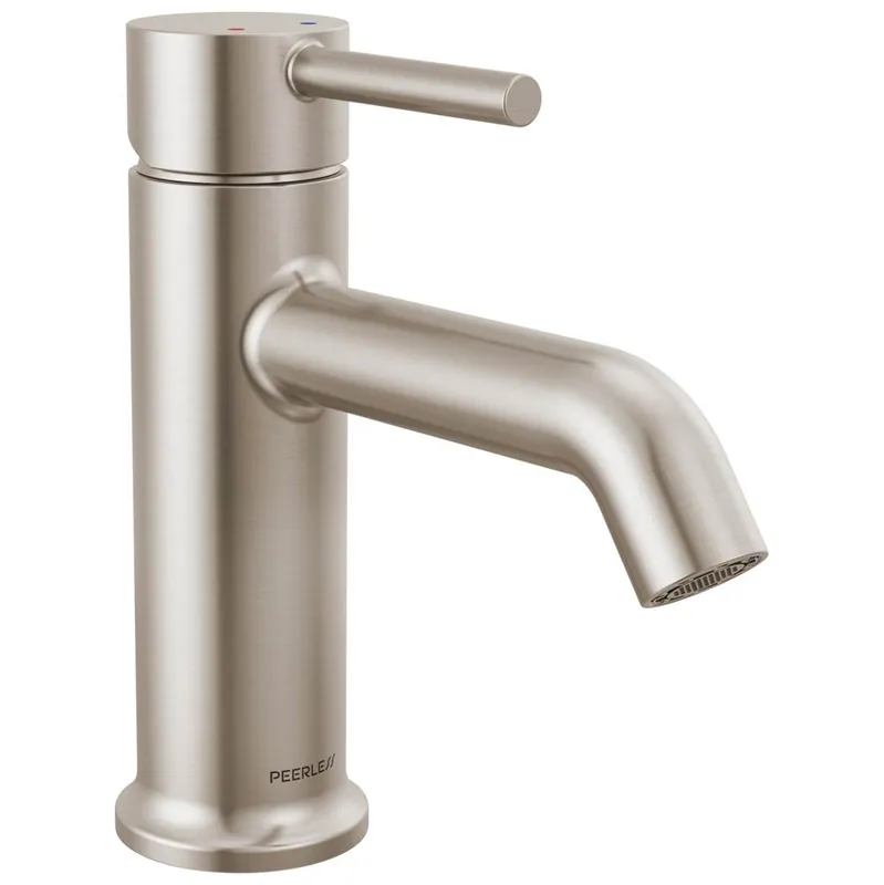 Peerless P1647LF-BN Precept Single Top Handle Lavatory Faucet 1 GPM