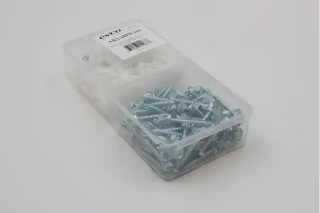 Evco evco-ak5/16hw50 Plaster Anchor Kit Hex Green