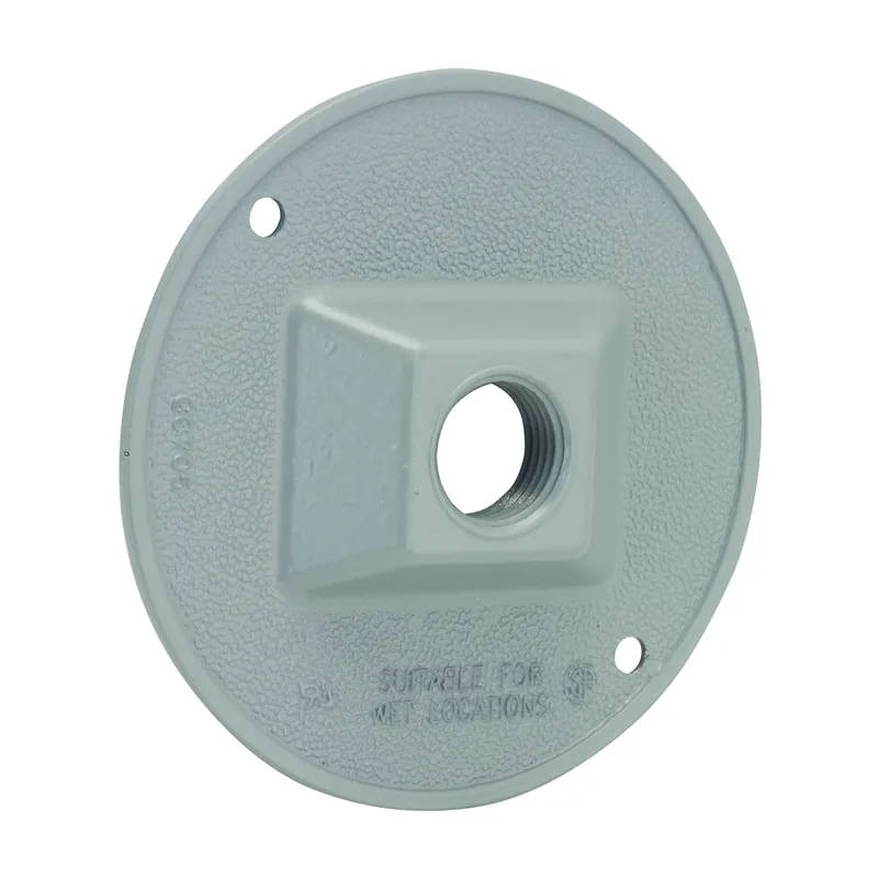 Hubbell 5193-0 Electrical Round Lampholder Cover 150 watts