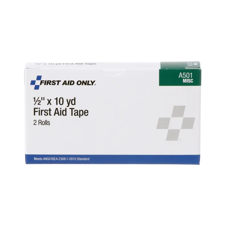 First Aid Only A501 First Aid Tape 1/2 inches x 10 yd, 2/Box