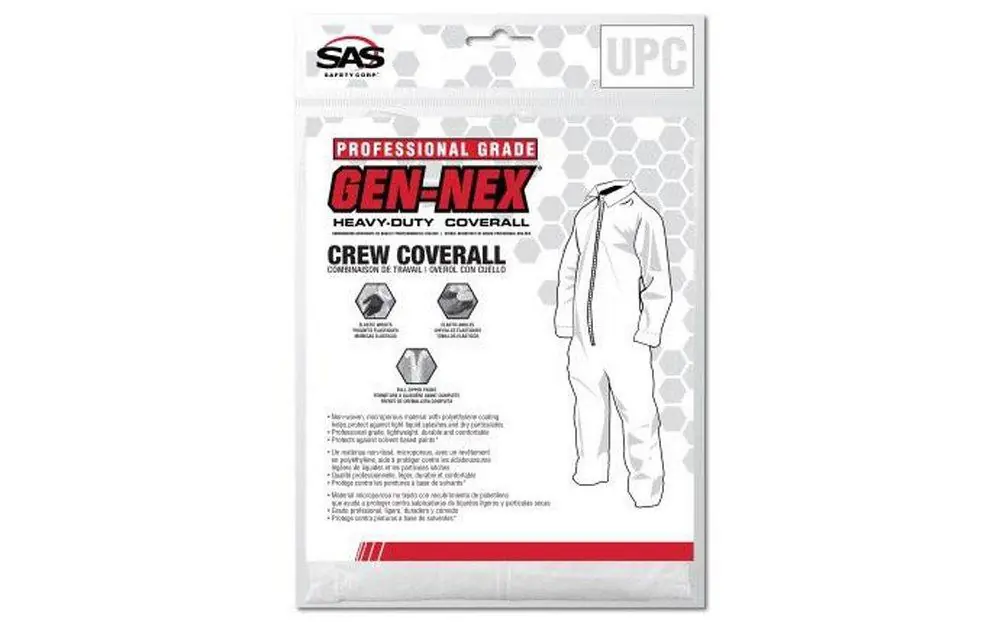 Sas Safety 6952 Gen-Nex Professional Grade Crew Coverall M