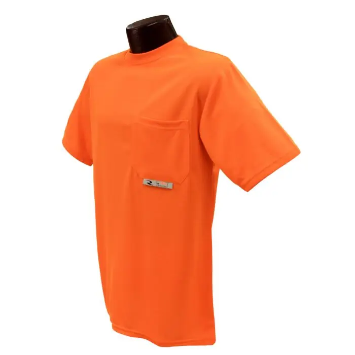 Radians ST11-NPOS-4X Nonrated Ss Safety Tshrt/Max-Dri-Org-4X