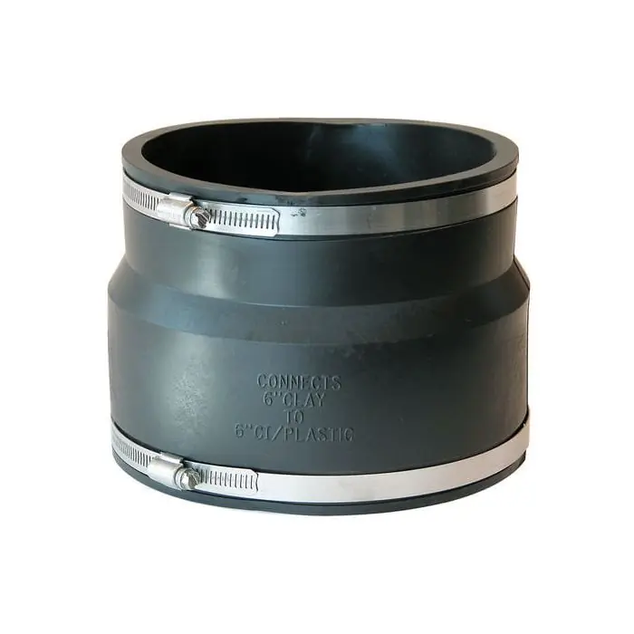 Fernco 1002-66 6 Inch Flexible Pvc Pipe Coupling