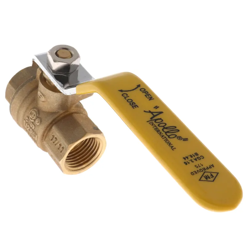 Apollo Valves 94A10201 94A Series Forged Brass Ball Valve 3/8 in. 600#