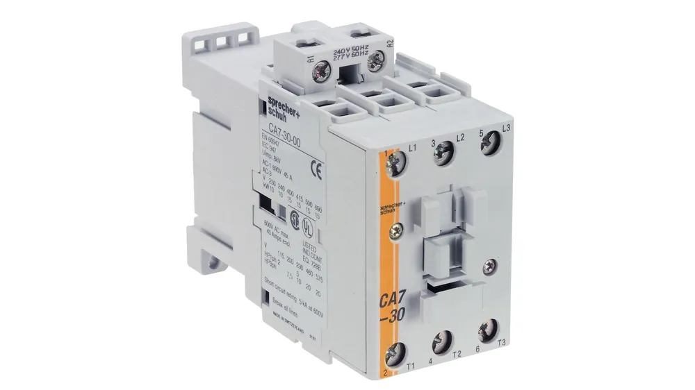 Sprecher + Schuh CA7-30E-10-24E Contactor 30A 24VDC 1NO