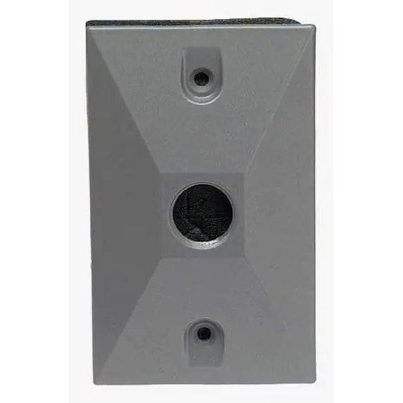 Hubbell 5186-0 weatherproof one hole cover rectangular cluster