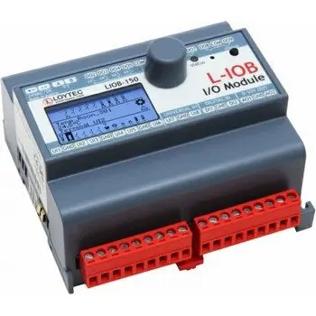 Loytec LIOB-150 LON I/O Module 8UI 2DI 2AO 8 DO