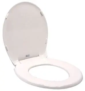 American Standard 5322011 Toilet Seat with Cover Round Front