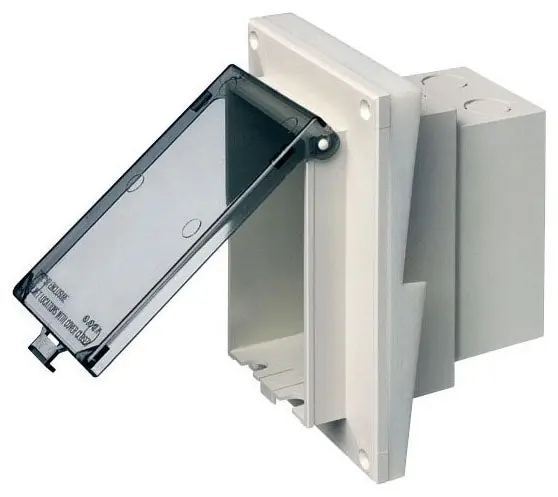 Arlington Industries DBVR151C Low Profile Inbox for Retrofit Siding Construction 5/8 inches