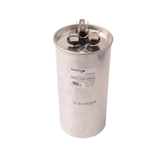 Diversitech 4jr0555 Dual Run Capacitor 55/5 Mfd 440V