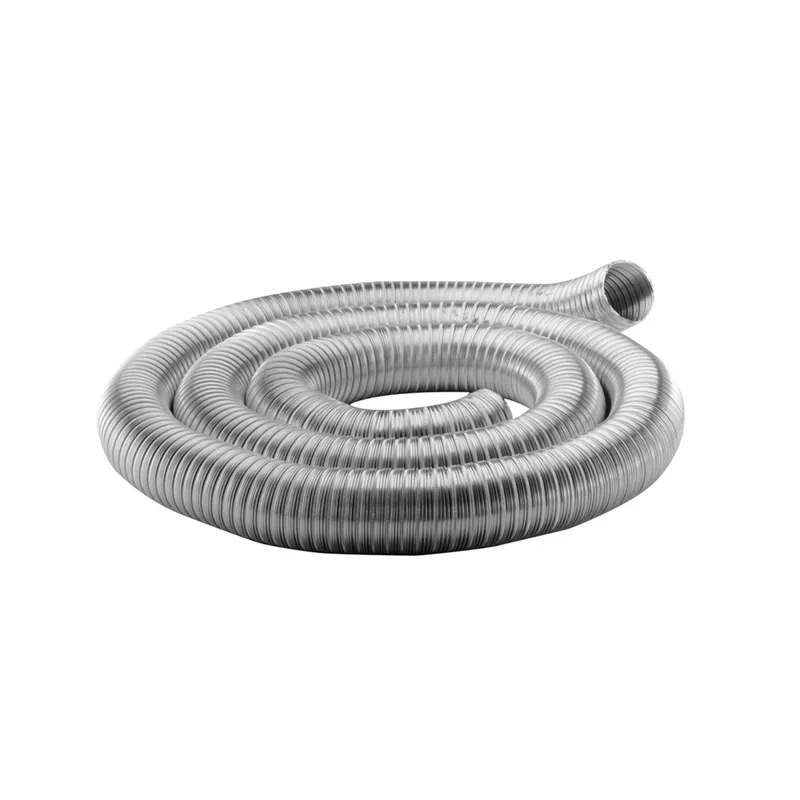 Duravent 4DFA-35 DuraFlex AL Flexible Liner Chimney Pipe 35 feet Flex Pipe Length