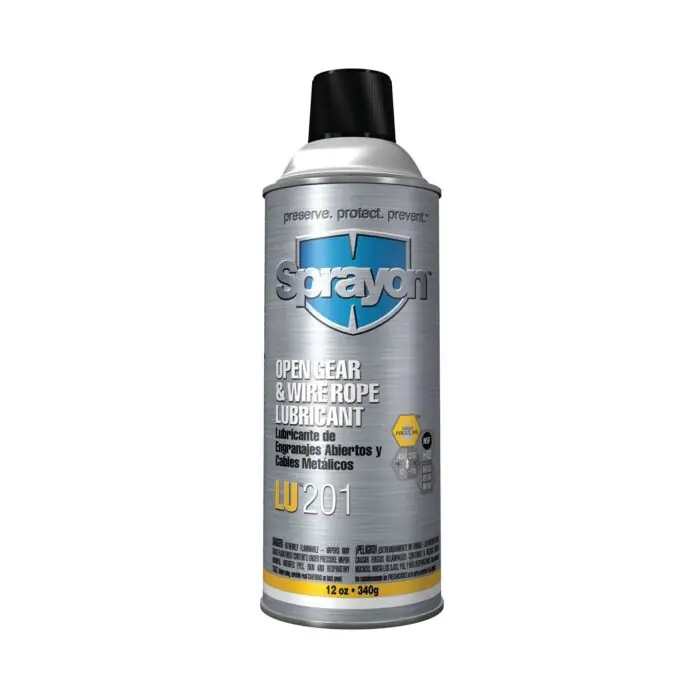 Krylon 201000 Sprayon LU201 Open Gear & Wire Rope Lubricant 12 oz