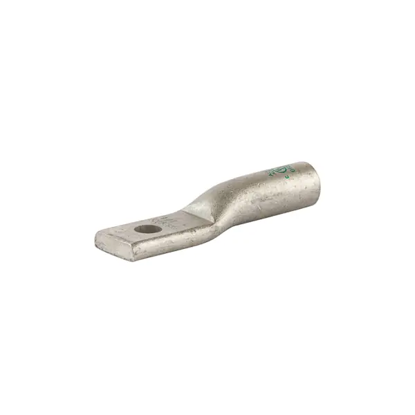 Nsi Industries AL4-14 Aluminum Standard Barrel 1-Hole Compression Lug 4 AWG 1/4 Inch