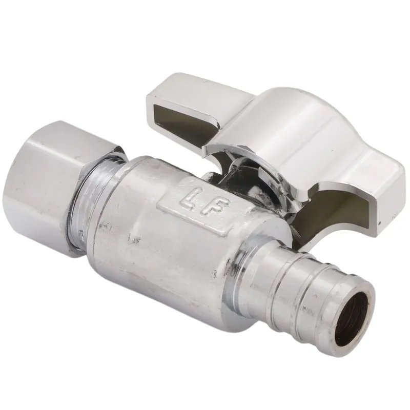 Legend Valve 114-709nl Straight Stop Valve 1/2 Pex X 3/8 Od