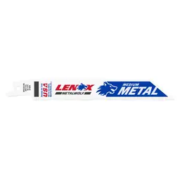 Lenox 618r 6 in Reciprocating Saw Blade 18 Tpi Bimetal Metal
