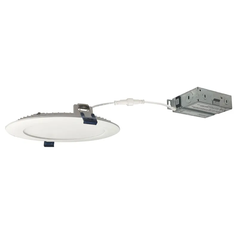 Nora Lighting NFLAT-R6TWMPW Flat Non-Metallic LED Downlight 13.5W 6 inches