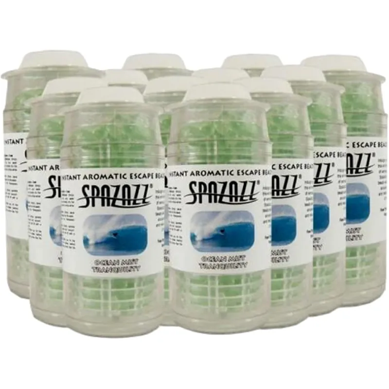Spazazz spz-356cs Aromatic Beads Ocean Mist Case of 12