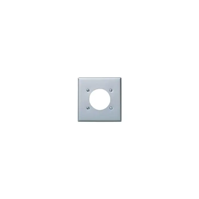 Leviton 4934 Standard Wallplate 2 Gangs 4.5 in H x 4.56 in W